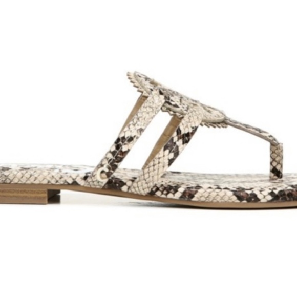 Sam Edelman Circus “Canyon” Faux Snakeskin Sandals - Picture 2 of 7